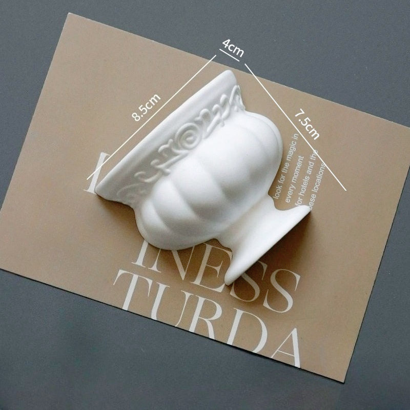 Vintage Half-Vase for Floral Artistry