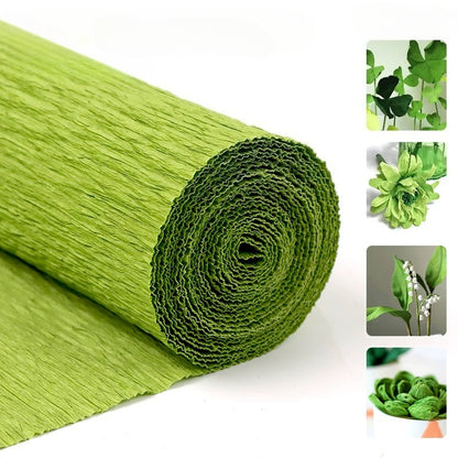 Colored Crepe Paper for DIY Paper Flowers