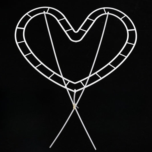 Heart-Shaped Floral Arrangement Frame (3 sets)