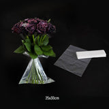 Load image into Gallery viewer, Clear Flower Bouquet Hydration Bags Pack 50