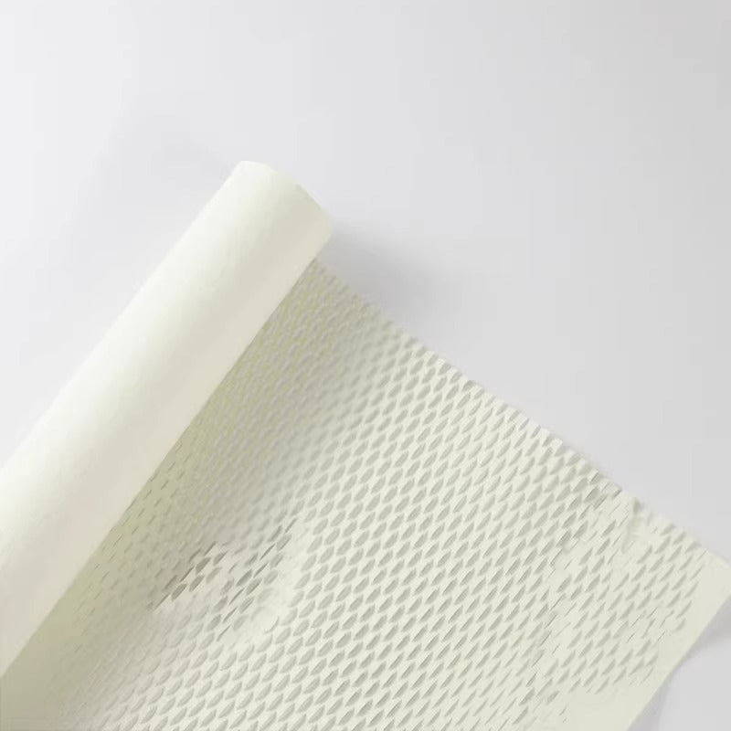 Honeycomb Floral Wrap Paper Roll (50cmx10Yd)