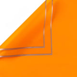 Load image into Gallery viewer, 20pcs Gold Border Frosted Cellophane Wrap (56x56cm)