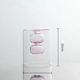 Load image into Gallery viewer, Artistic Transparent Colored Glass Vase