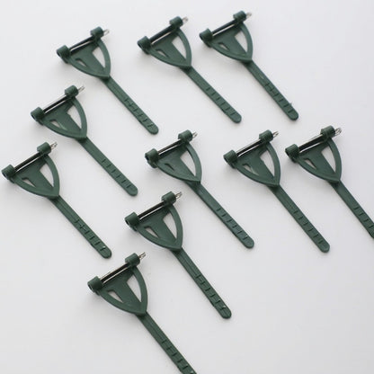 Green Boutonniere Holder Clips Pack 100
