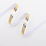 Load image into Gallery viewer, Gold Silver JUST FOR YOU Ribbon (1cmx40Yd)