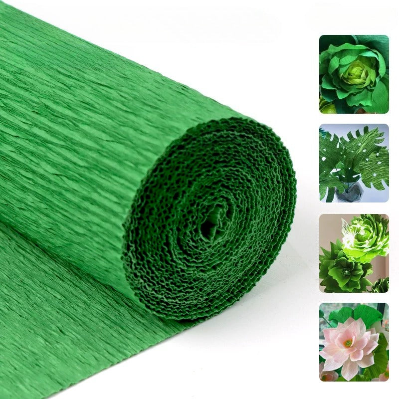 Colored Crepe Paper for DIY Paper Flowers
