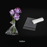 Load image into Gallery viewer, Clear Flower Bouquet Hydration Bags Pack 50