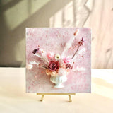 Load image into Gallery viewer, Artful Canvas Floral Arrangement DIY Kit