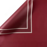 Load image into Gallery viewer, 20pcs Gold Border Frosted Cellophane Wrap (56x56cm)