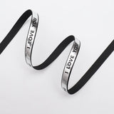 Load image into Gallery viewer, Gold Silver JUST FOR YOU Ribbon (1cmx40Yd)