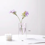 Load image into Gallery viewer, Artistic Transparent Colored Glass Vase