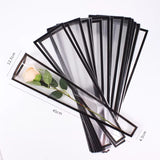 Load image into Gallery viewer, 50Pcs Clear Single Bouquet Bag with Border