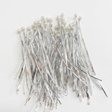 Load image into Gallery viewer, Pearl Twist Ties for DIY Money Butterflies