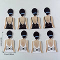 80pcs A (40 black+40 white)