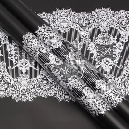 20pcs Lace Printing Bouquet Wrap Paper (57x57cm)