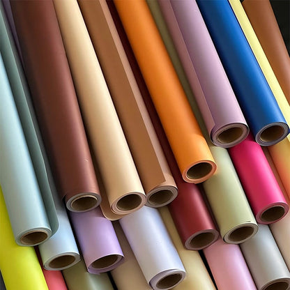 Rouleau de papier d'emballage pour fleurs coréen givré (56 cm x 15 yd)