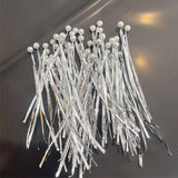 Load image into Gallery viewer, 100pcs Pearl Twist Ties for DIY Money Butterflies