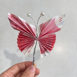 Load image into Gallery viewer, 100pcs Pearl Twist Ties for DIY Money Butterflies