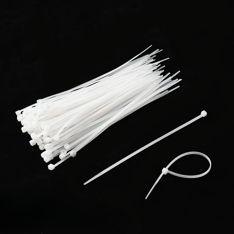 Clear Nylon Zip Ties for Flower Bouquets