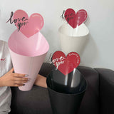 Load image into Gallery viewer, 10pc Valentine’s Day Rose Bouquet Wrap Paper