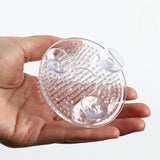Load image into Gallery viewer, Clear Plastic Floral Frog with Suction Base (Set of 2)