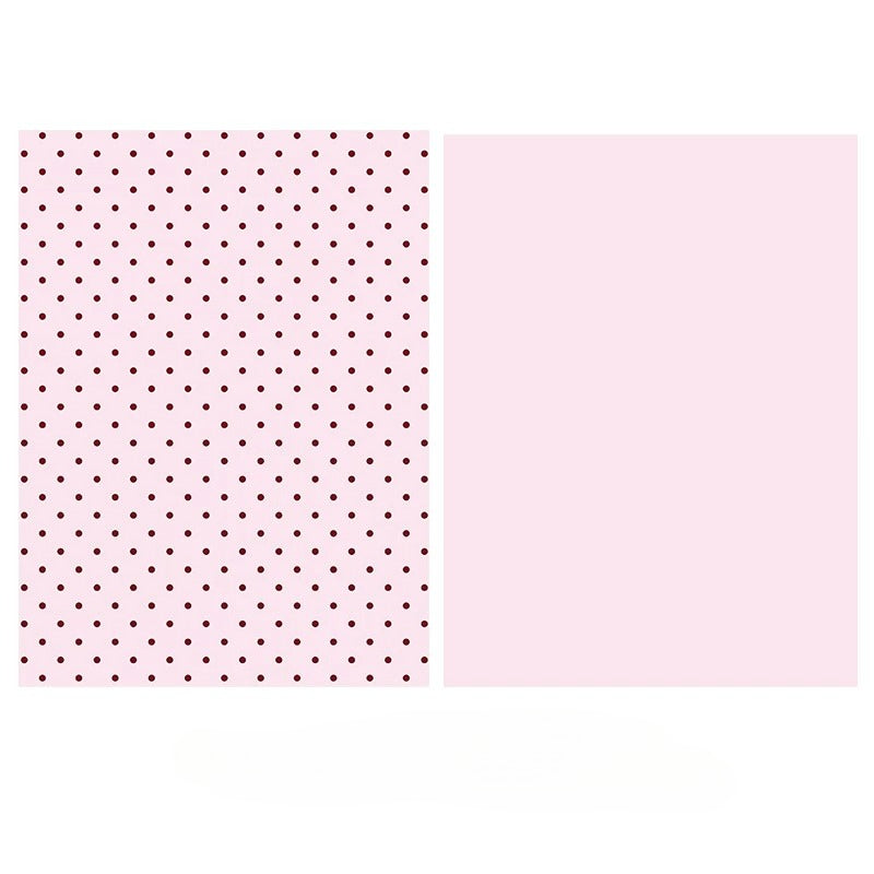 Polka Dot Flower Wrapping Paper Pack 20 (17" x 23")
