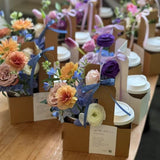 Load image into Gallery viewer, Solid Color Coffee &amp; Flower Carrier Box Pack 20