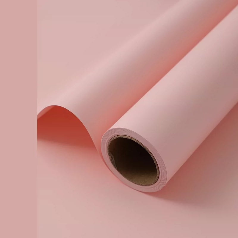 Rouleau de papier d'emballage pour fleurs coréen givré (56 cm x 15 yd)