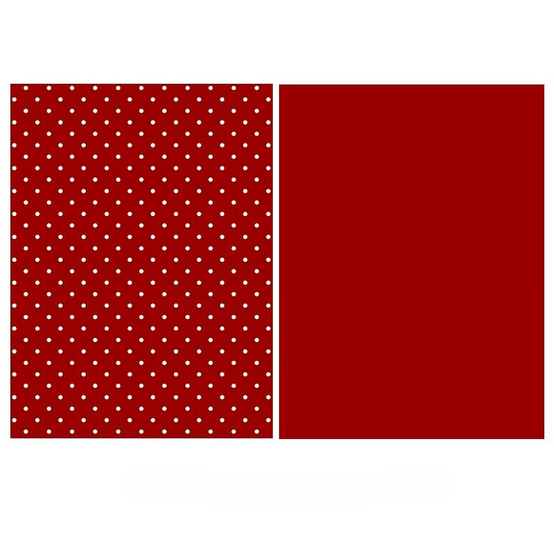 Polka Dot Flower Wrapping Paper Pack 20 (17" x 23")