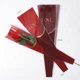 Load image into Gallery viewer, 30pcs LOVE Single Stem Flower Sleeve Bags