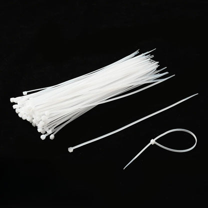 Clear Nylon Zip Ties for Flower Bouquets