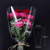 Load image into Gallery viewer, 50pcs Transparent Large Flower Sleeves Bags