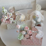 Load image into Gallery viewer, Polka Dot Coffee &amp; Flower Carrier Box Pack 15