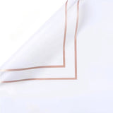 Load image into Gallery viewer, 20pcs Gold Border Frosted Cellophane Wrap (56x56cm)