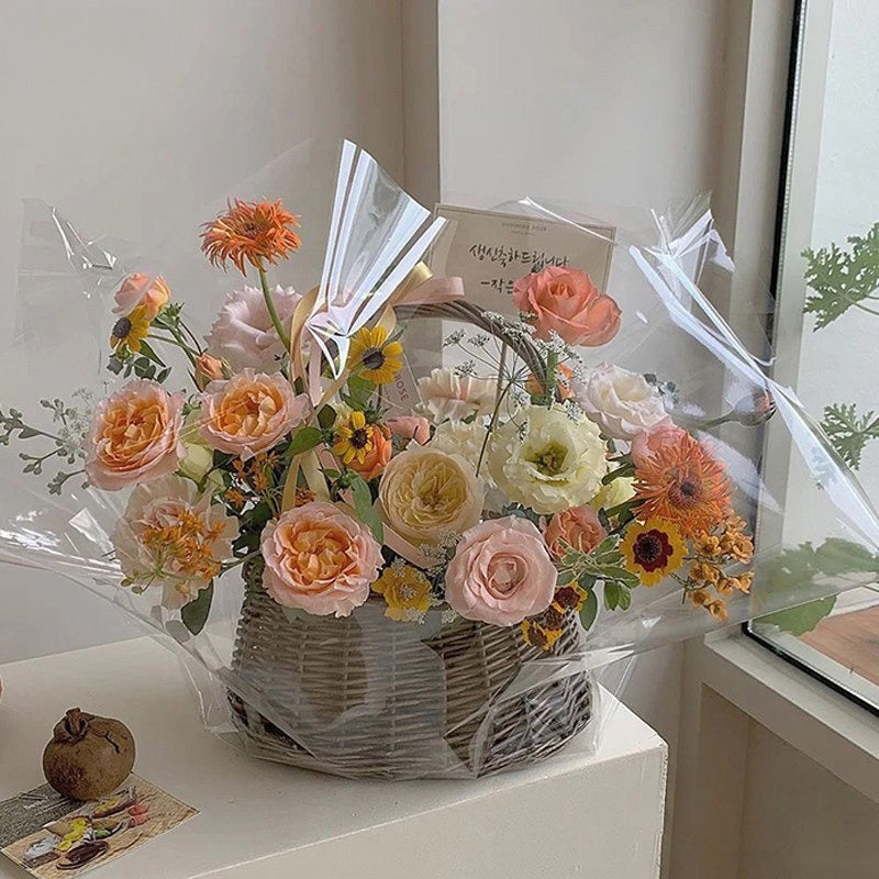 Clear Dust Cover Bags for Bouquets Pack 50