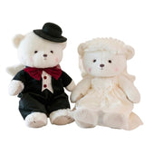 Load image into Gallery viewer, Wedding Teddy Bear Plush Couple 30cm