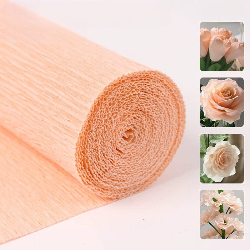 Colored Crepe Paper for DIY Paper Flowers