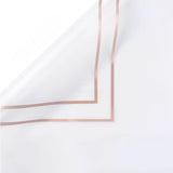 Load image into Gallery viewer, 20pcs Gold Border Frosted Cellophane Wrap (56x56cm)