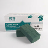 Load image into Gallery viewer, Wet Green Floral Foam Bricks (Set of 20)