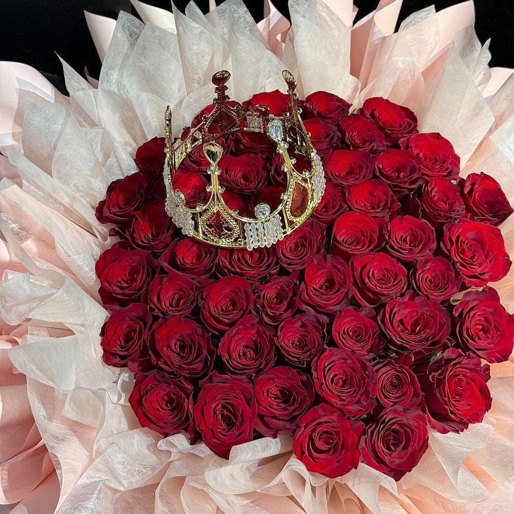 Plastic Crown for Bouquets Decoration Pack 10
