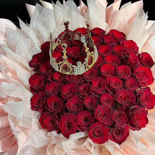 Plastic Crown for Bouquets Decoration Pack 10