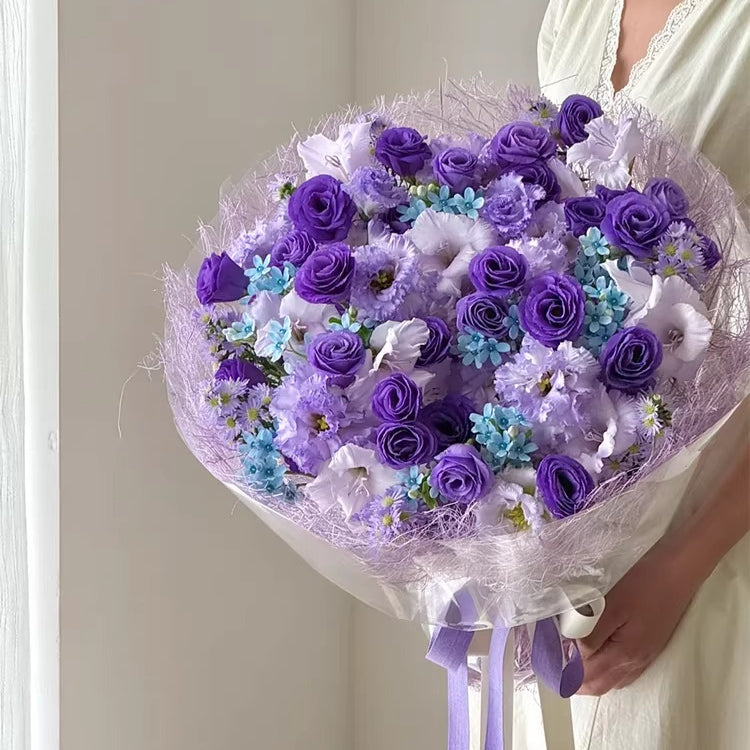 10pcs Jute Fiber Bouquet Wrap Paper (50x40cm)