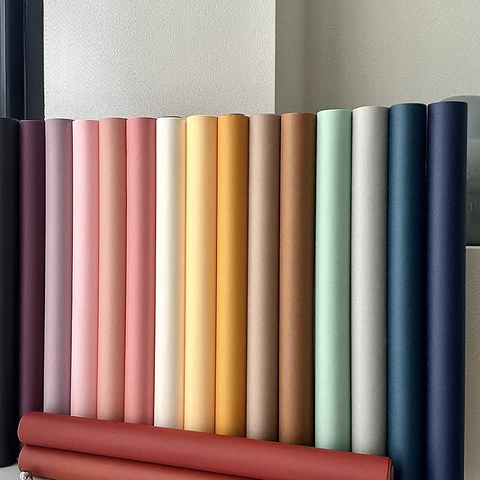 Premium Solid Color Kraft Paper Roll (60cmx10Yd)
