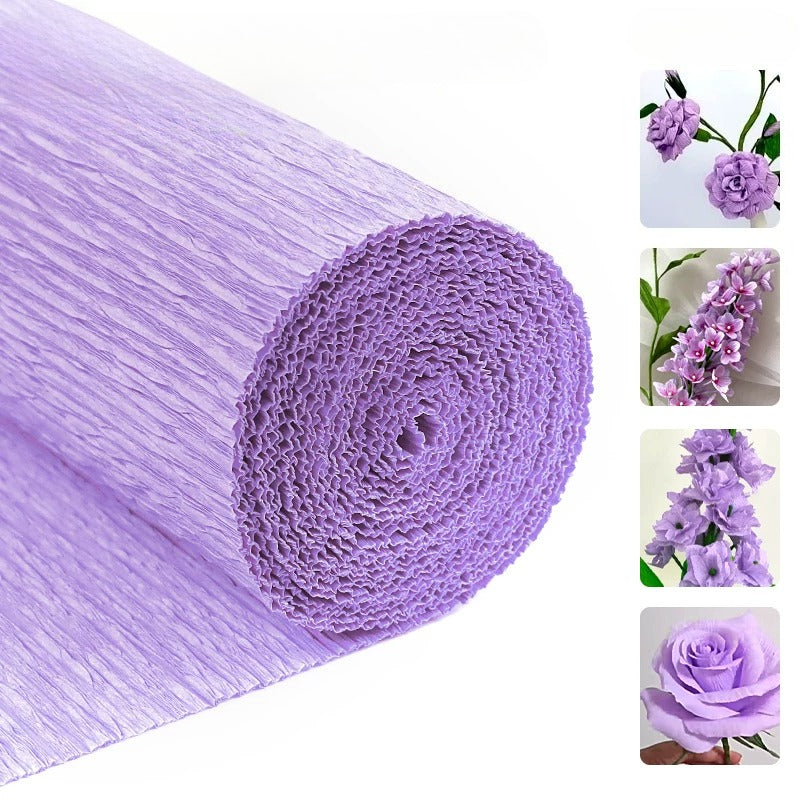 Colored Crepe Paper for DIY Paper Flowers