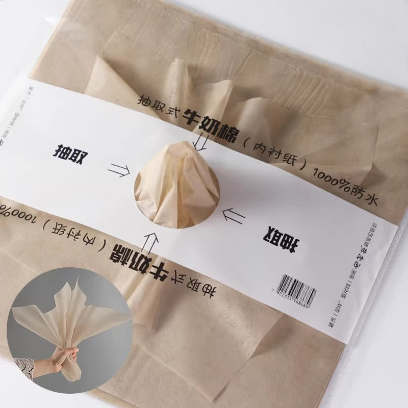 Paquet de 40 feuilles de papier de soie imperméable pour fleuriste (45x60 cm)