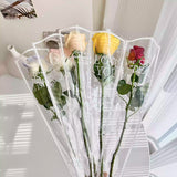 Load image into Gallery viewer, 100pcs Transparent Single Stem Rose Sleeves