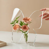 Load image into Gallery viewer, Clear Butterfly Acrylic Bud Vase