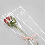 Load image into Gallery viewer, 100pcs Transparent Single Stem Rose Sleeves