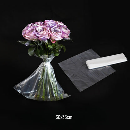 Clear Flower Bouquet Hydration Bags Pack 50
