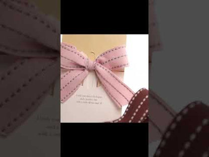 Stitch Mark Grosgrain Ribbon (25mmx20Yd)